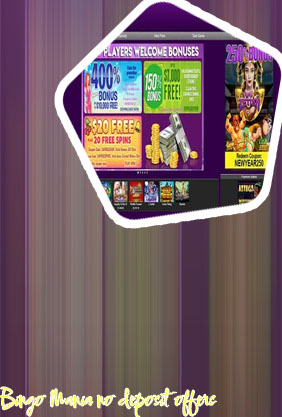 Bingomania no deposit bonus code