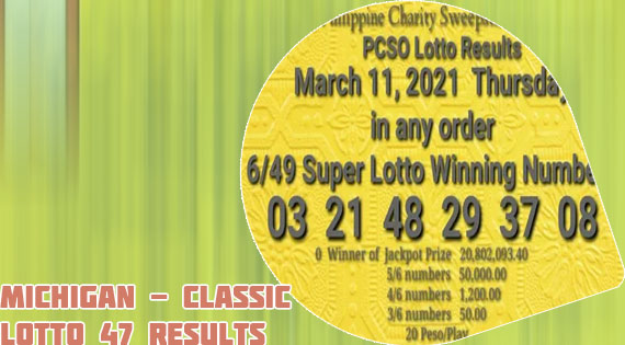 Classic lotto results