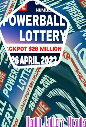 Health lottery numbers