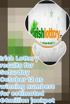 Irish lottery results please