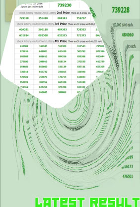 Lotto lottery result today
