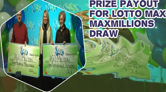 Lotto max recent winners