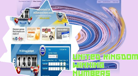 National lottery winning numbers